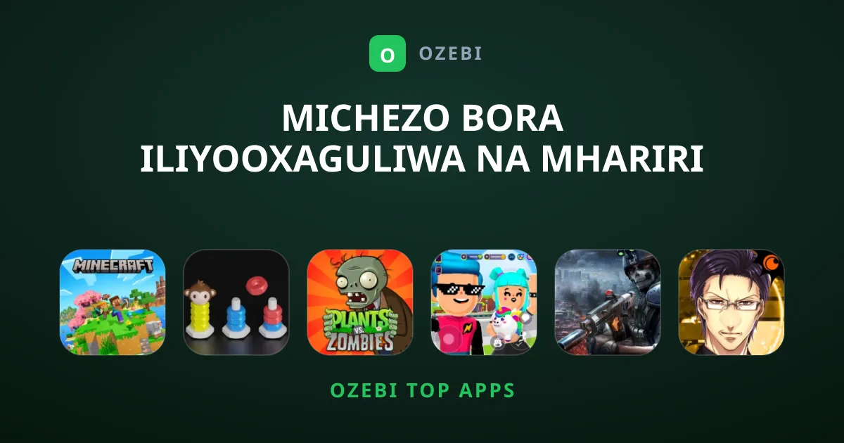 Michezo Bora Iliyooxaguliwa na Mhariri Kupakua Leo