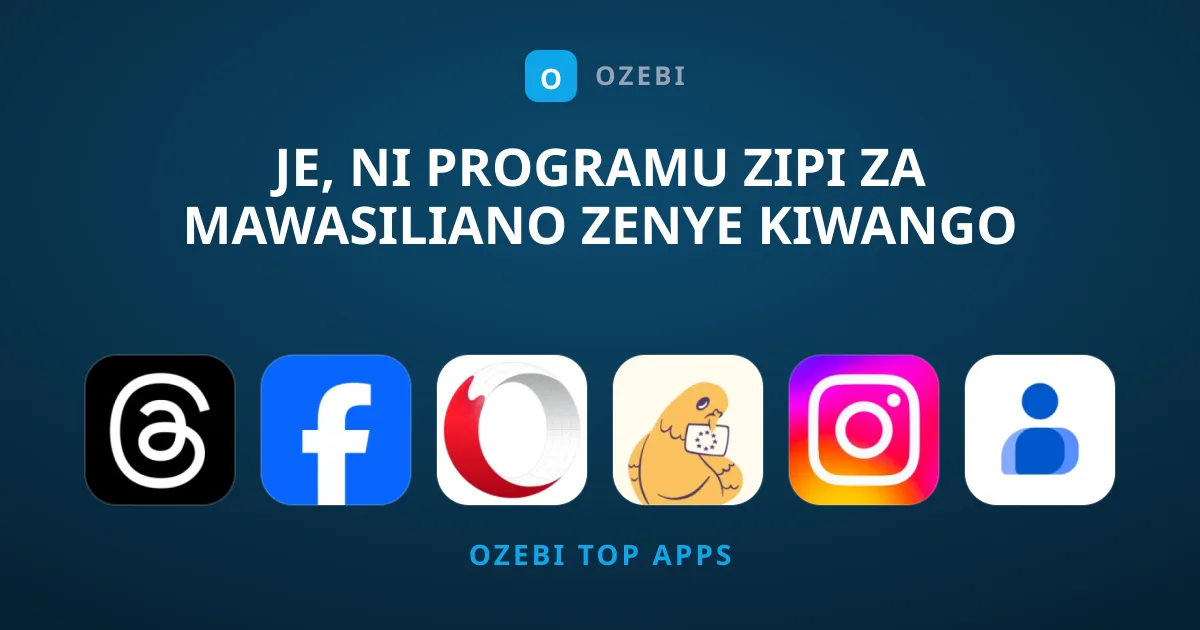 Je, ni Programu zipi za Mawasiliano Zenye Kiwango cha Juu?